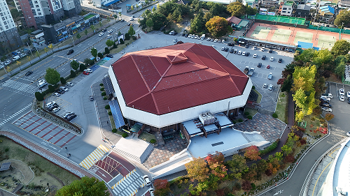 치악체육관 리모델링 시공 사례